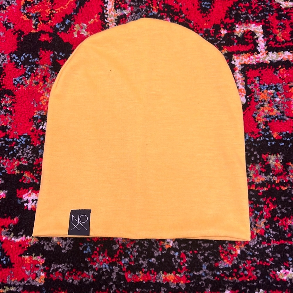 NOXX Yellow Beanie Hat